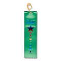 2"x8" Stock Recognition Ribbons (STAR STUDENT) Carded
